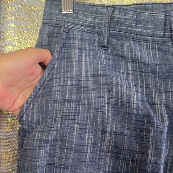 Guess Blue/White Designer Summer Boat Shorts Size 32 - Picture 4 of 15